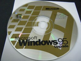 Microsoft Windows 95 Upgrade Replacement Disc - $24.52