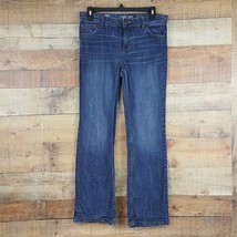 Cherokee Bootcut Jeans Girl&#39;s Size 16 Blue Denim Ti1 - $13.85