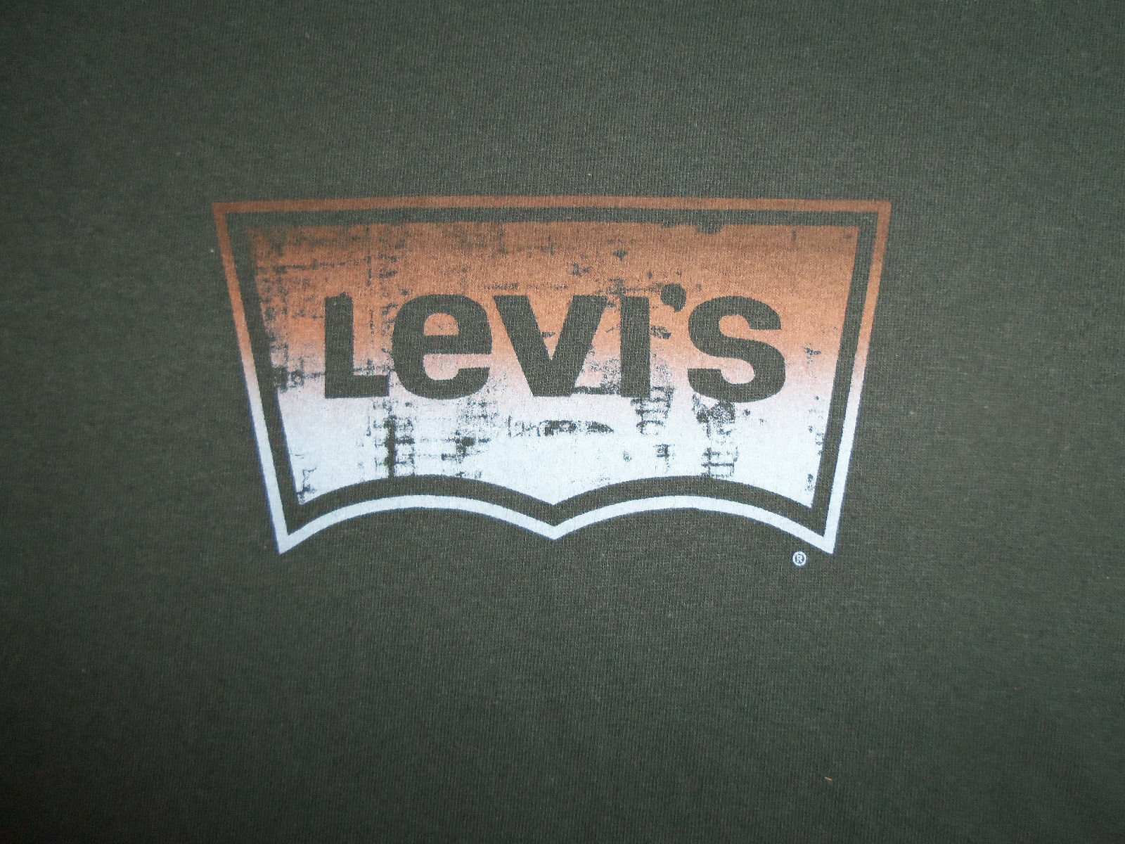 Primary image for Levi's Brand Denim Jean Company Black Graphic Print T Shirt - XL