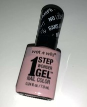 Wet n Wild 1 Step Wonder Gel Nail Color #721A Pinky Swear IB: #411 - $10.77