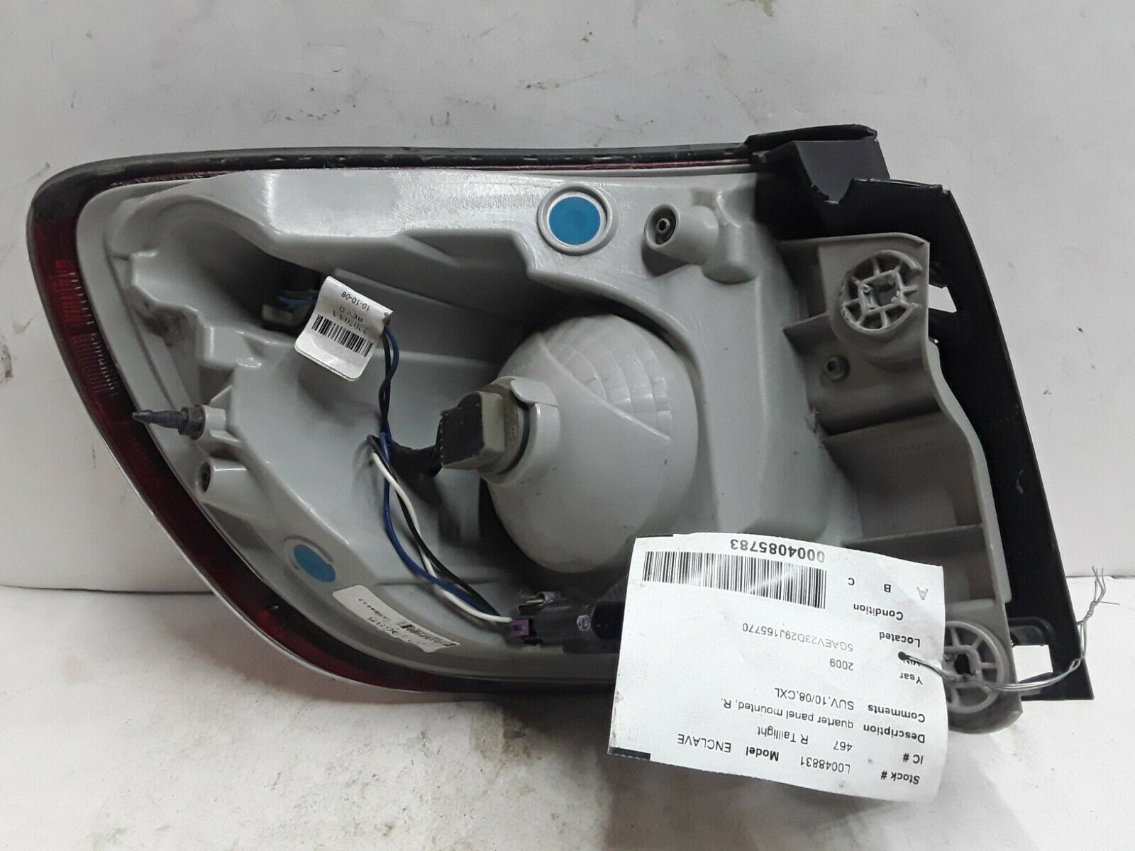 OEM 2013 2014 2015 2016 2017 BUICK ENCLAVE RIGHT RH SIDE INNER LED TAIL