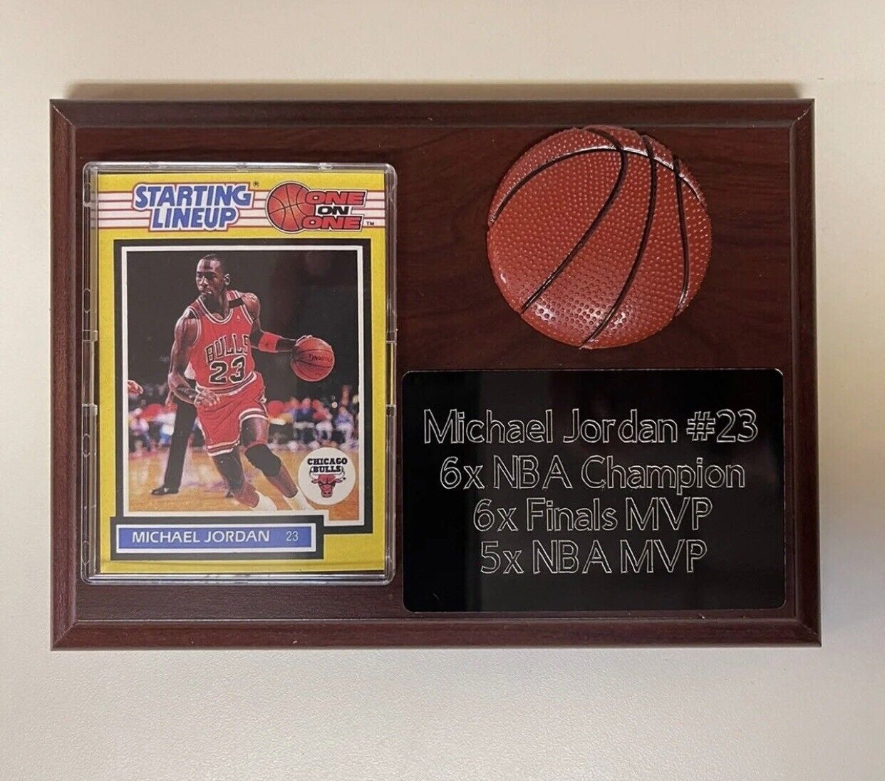 Michael Jordan NBA Chicago Bulls Engraved 5"x7" Plaque Plaques