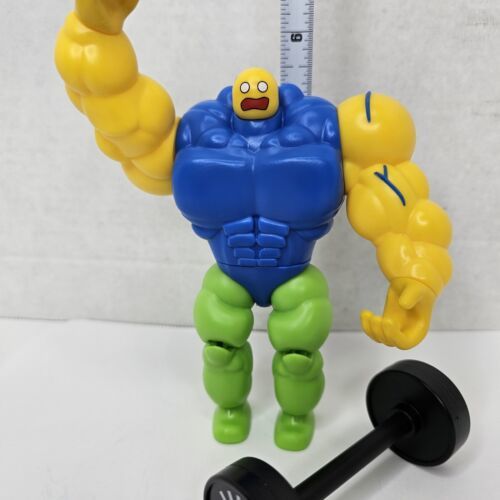 Roblox Buff Mega Noob Weight Lifter Muscular Figure w/ Weights 6 ...