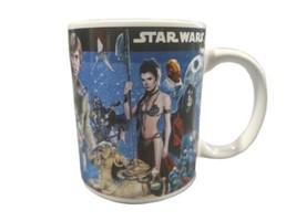 Rare Star Wars Galeries OG Trilogy mural Coffee Mug - $17.10