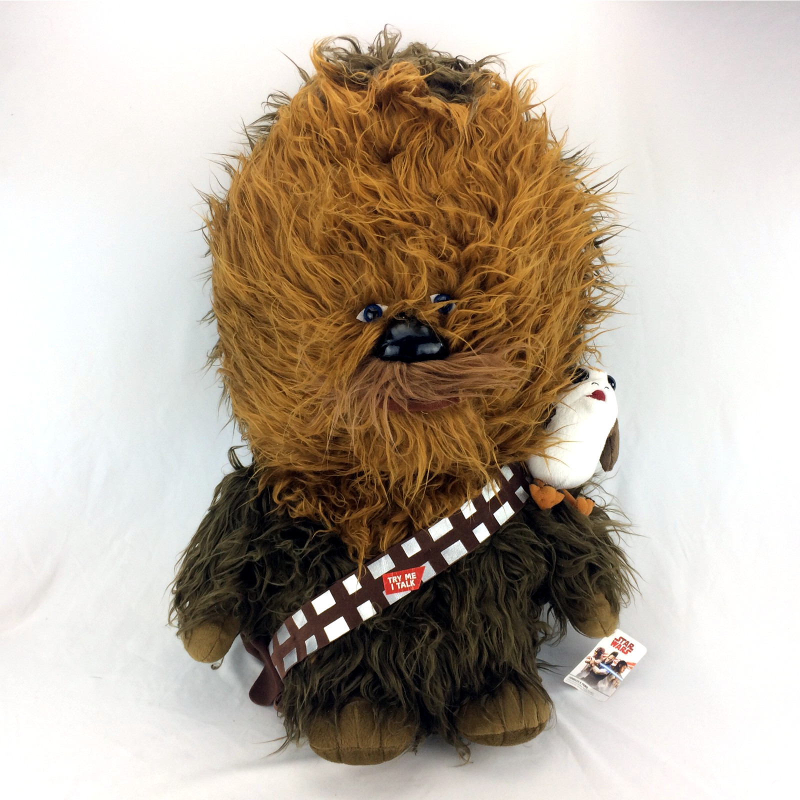 chewbacca talking plush