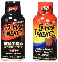 12 Pack of 5 Hour Energy and 12 Pack of 5 Hour Extra Strength, Combo Pack, 1.93  - $49.99