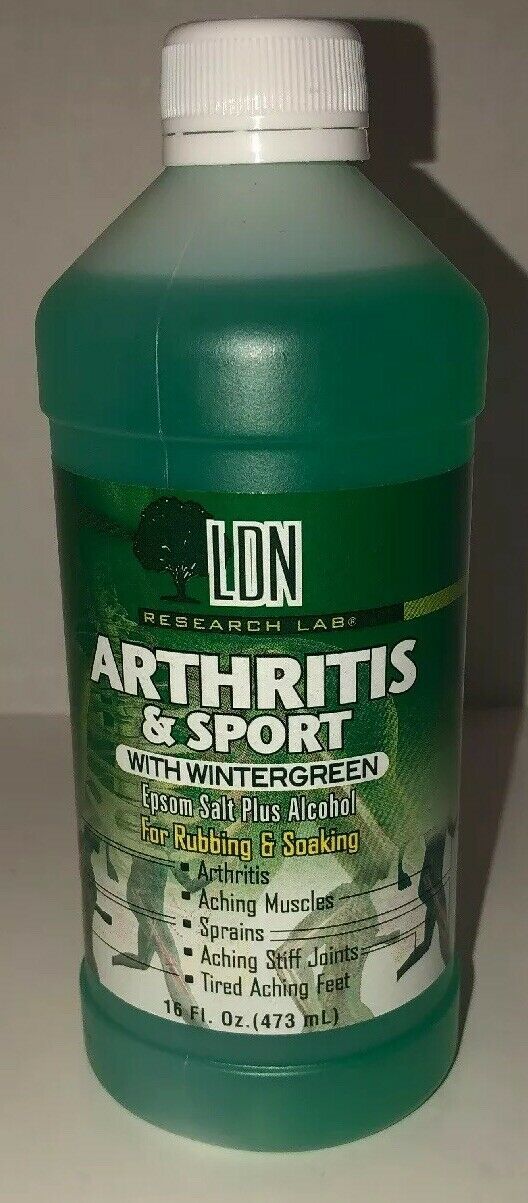 LDN Research Arthritis & Sport Wintergreen Epsom Salt For Rubbing