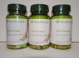 Three pack: Nu Skin Nuskin Pharmanex Vein Formula Supports Vascular Integrity x3 - $138.00