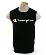Champion Signature Black Sleeveless T-shirt Men&#39;s NWT - $26.24