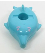 1990 Polly Pocket Dolls Bathtime Soap Dish - Blue Fish Float Bluebird Toys - $7.00