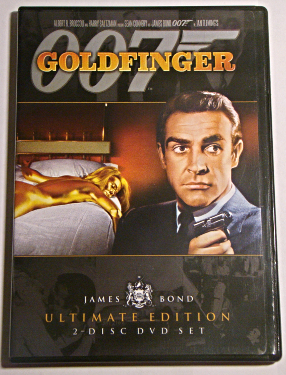 007 GOLDFINGER - JAMES BOND Ultimate Edition 2-Disc DVD Set - DVDs ...