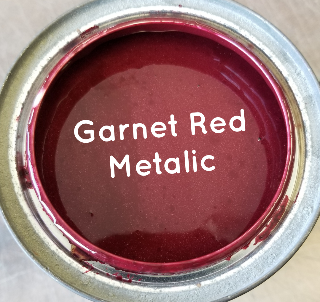 CHROMABASE GARNET RED BASECOAT GM 94/8815 87-89 AUTO PAINT RESTORATION ...