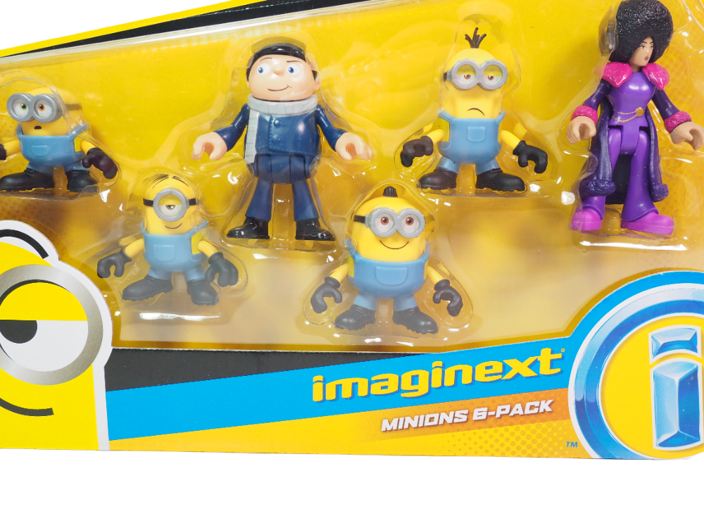Imaginext Minions The Rise Of Gru Minion 6 Pack of Figures For Ages 3