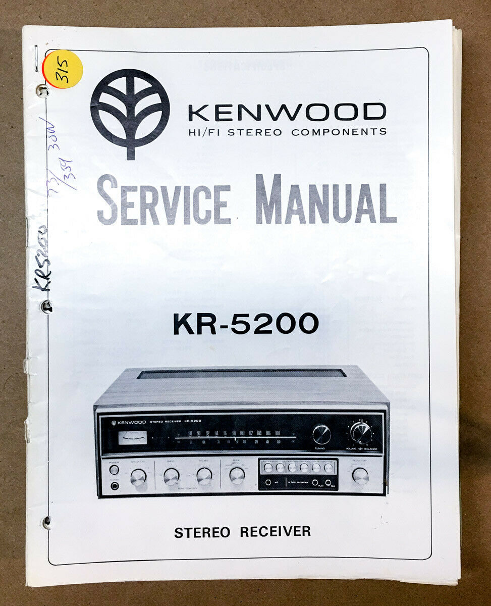 Used Kenwood KR-5200 Receivers for Sale | HifiShark.com