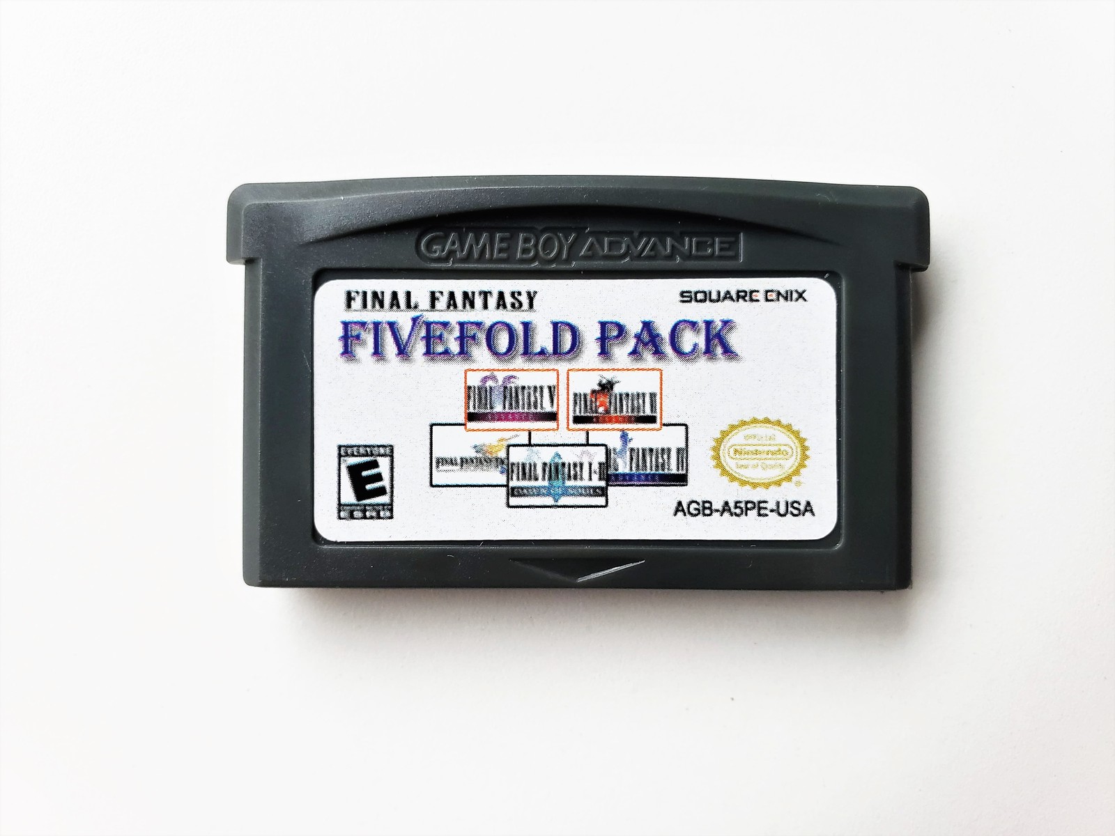 Final Fantasy - Multicart - Gameboy Advance GBA FF Tactics I & II IV V VI (USA)