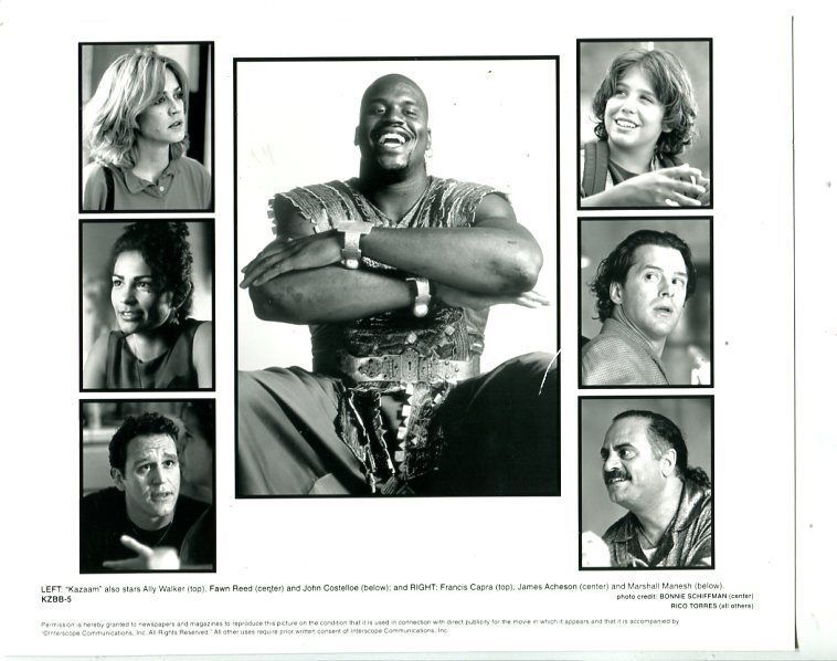 Primary image for KAZAAM-8 X 10 STILL-COMEDY-FANTASY-SHAQUILLE O'NEAL-vg