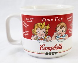 VINTAGE 1998 Time For Campbell&#39;s Soup Mmm Mmm Good Ceramic Mug - $14.84