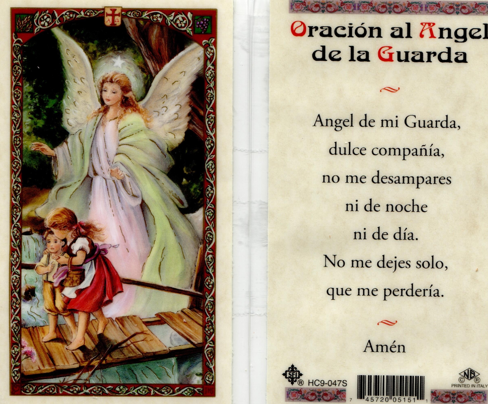 Oraciones angel de la guarda