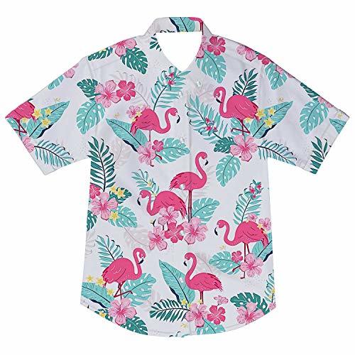 button down flamingo shirt