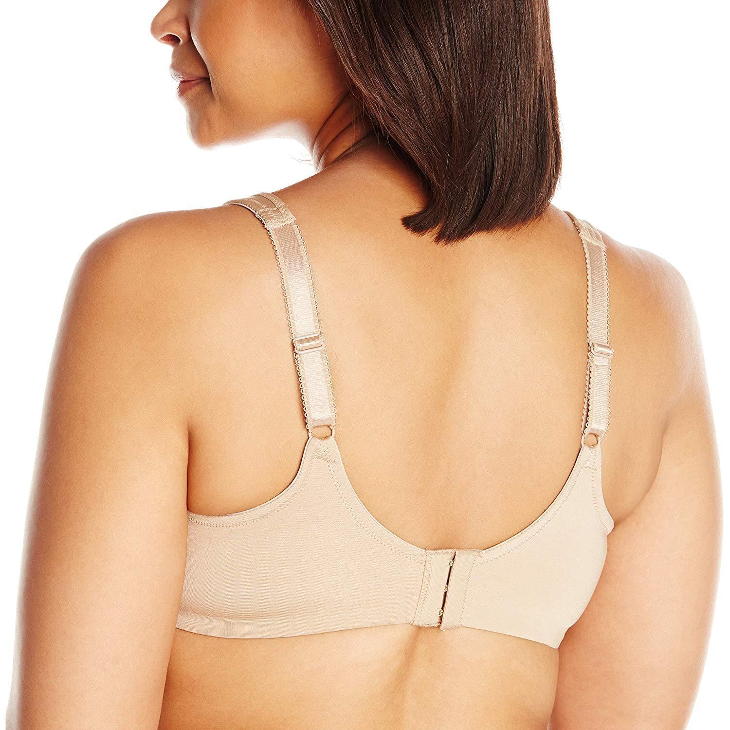 Lilyette BODY BEIGE TONAL Smooth Minimizer Underwire Bra, US 34DDD