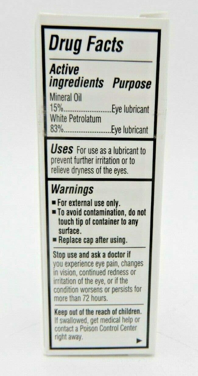 2pack Akorn Akwa Artificial Tears Lubricant Eye Ointment 3.5gm Exp 2021