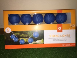 Blue Lantern String Lights - $14.84