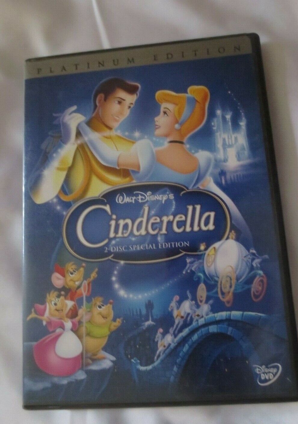 Walt Disney's Cinderella Platinum Edition 2 Disc Special Edition DVD ...