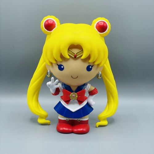 Sailor Moon Coin Bank Usagi Chibi PVC Figural Piggy Bank Anime Other