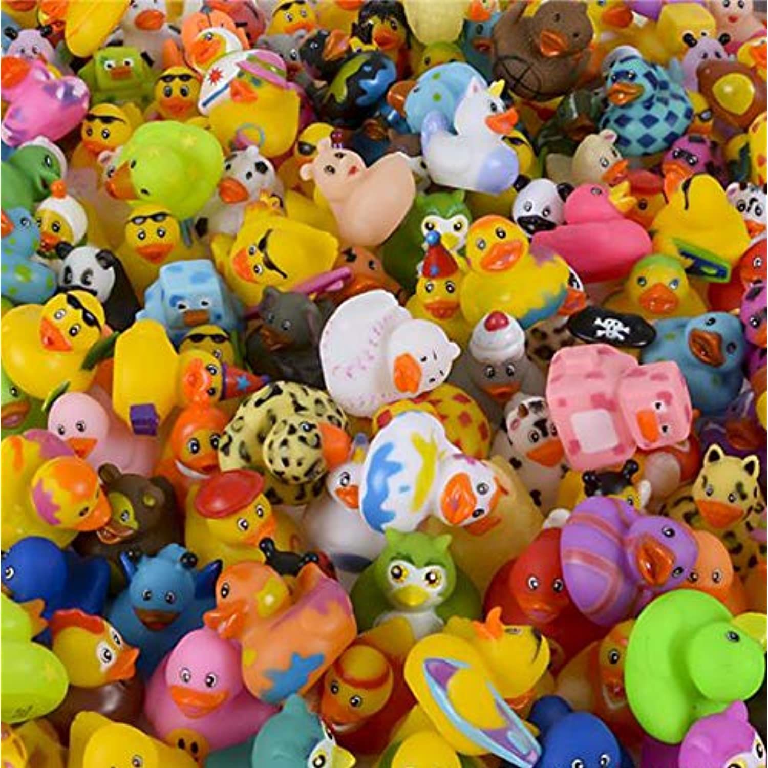 Assortment Rubber Duck Toy Duckies For Kids, Bath Birthday Gifts Baby