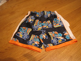 Sand N and Sun swim trunks shorts navy surf mesh lined 3 T toddler swimm... - $3.66