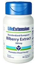 2 PACK Life Extension Standardized European Bilberry Extract FREE SHIPPING - $48.00