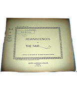 1893 Chicago Worlds Fair REMINISCENCES Photo Series #16 - $25.99