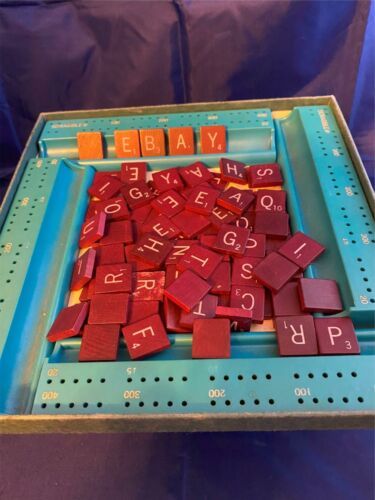 Primary image for Vintage Deluxe Edition Scrabble Game 1973 Including Tiles and Racks Pre-Owned
