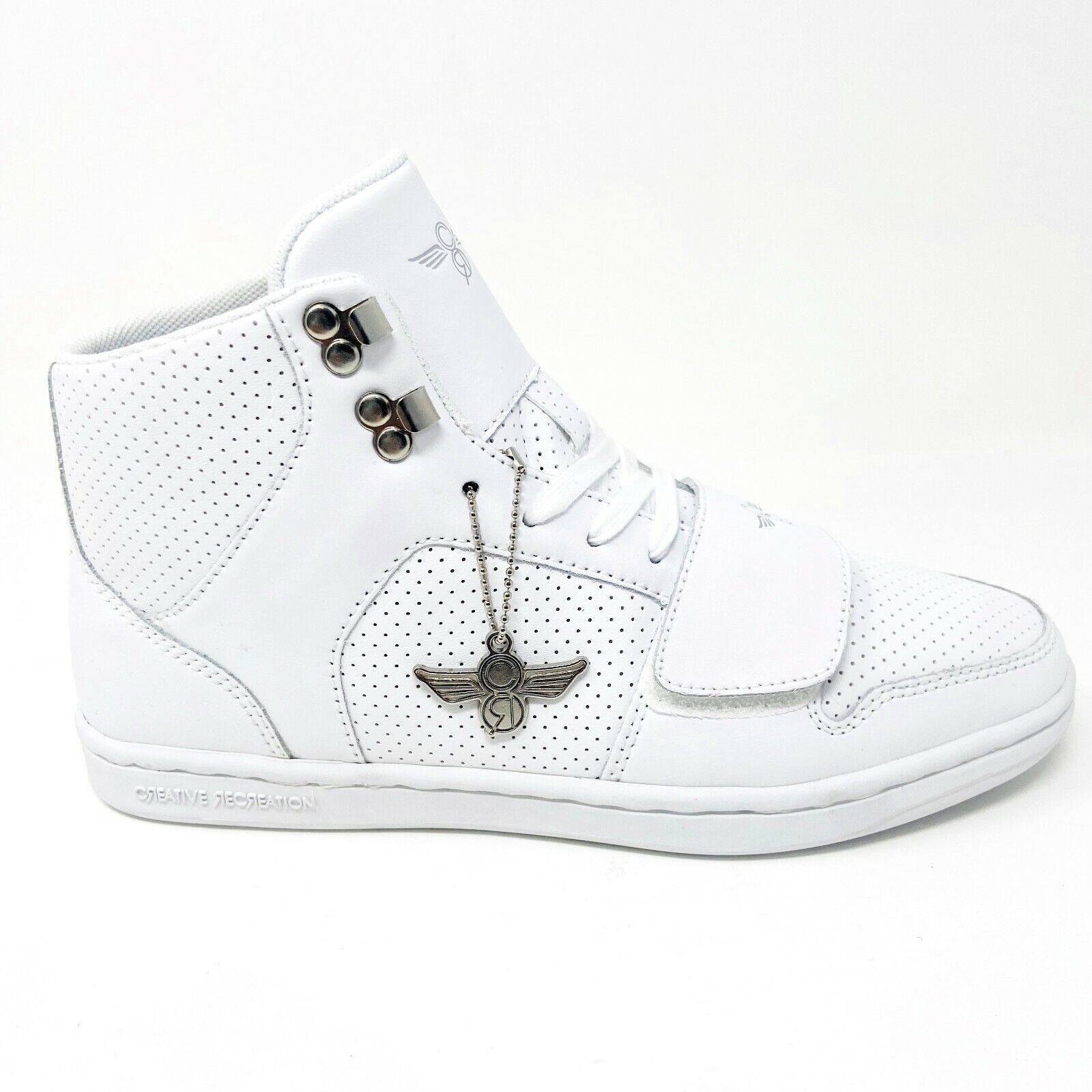 Creative Recreation Cesario White Youth  Kids High Top Sneakers