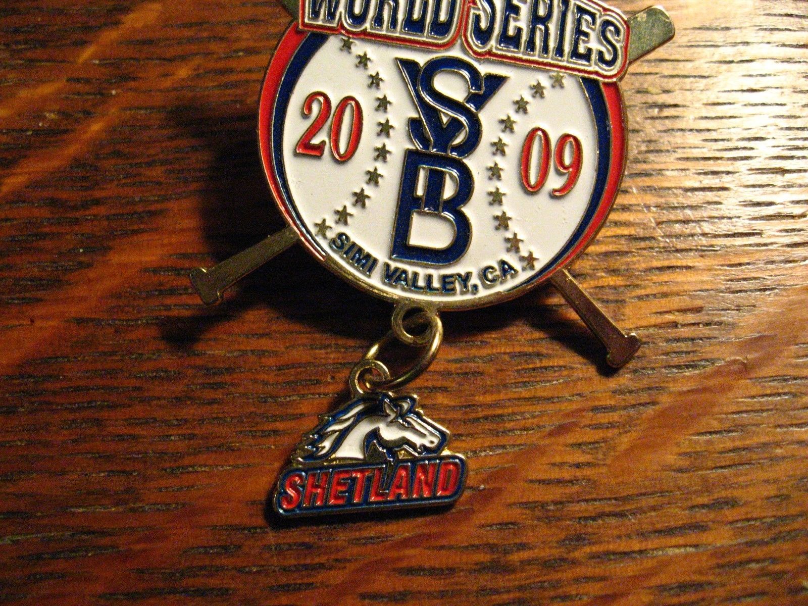 Simi Youth Baseball Lapel Pin - 2009 Shetland World Series Valley California USA - Baseball-Other