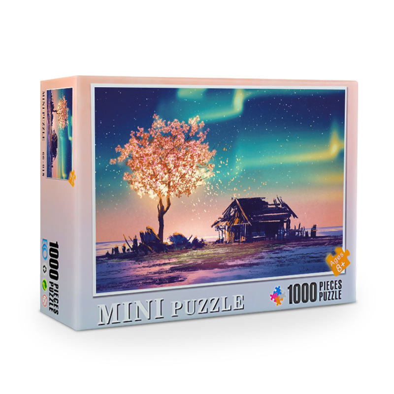 PUZZLES + 1000 PIECES Fantasy Tree