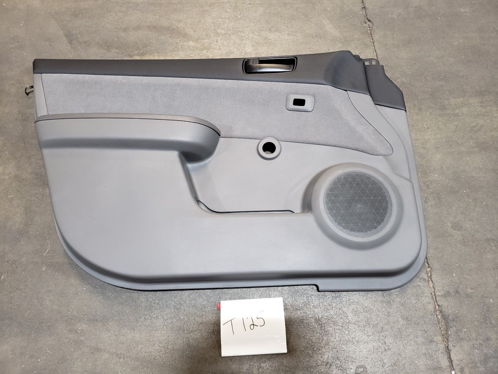 NEW OEM DOOR TRIM PANEL FRONT LEFT NISSAN SENTRA 0712 CLOTH CHARCOAL