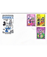 Disney Dominica First Day Cover 1984 5x41/2&quot; Envelope - $4.00