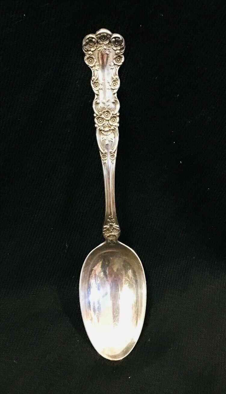 Buttercup by Gorham Sterling Silver Cream Soup Spoon 6/" Flatware