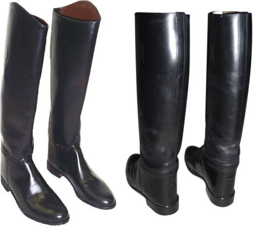 Best Quality Black Leather Handmade Riding Boots Men Boots for Horse ...