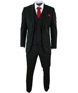 Men&#39;s Black 3 Piece Slimfit Wedding Tuxedo Prom Night Groom Suit - $129.00
