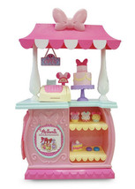 Disney Minnie Mouse Sweet Treats Stand Play Set Sound 38 Accessories Double Side - $114.99