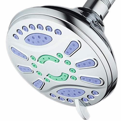 AquaStar Elite HighPressure 6setting ExtraLarge Luxury Spa Shower