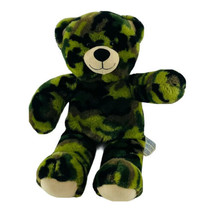 Build A Bear BAB Military Bear 18&quot; Camo Camouflage Plush Army No Clothes - $15.80