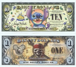 Disney Dollars 2011 Pirates Queen Anne's Revenge $1 F Series Mint 