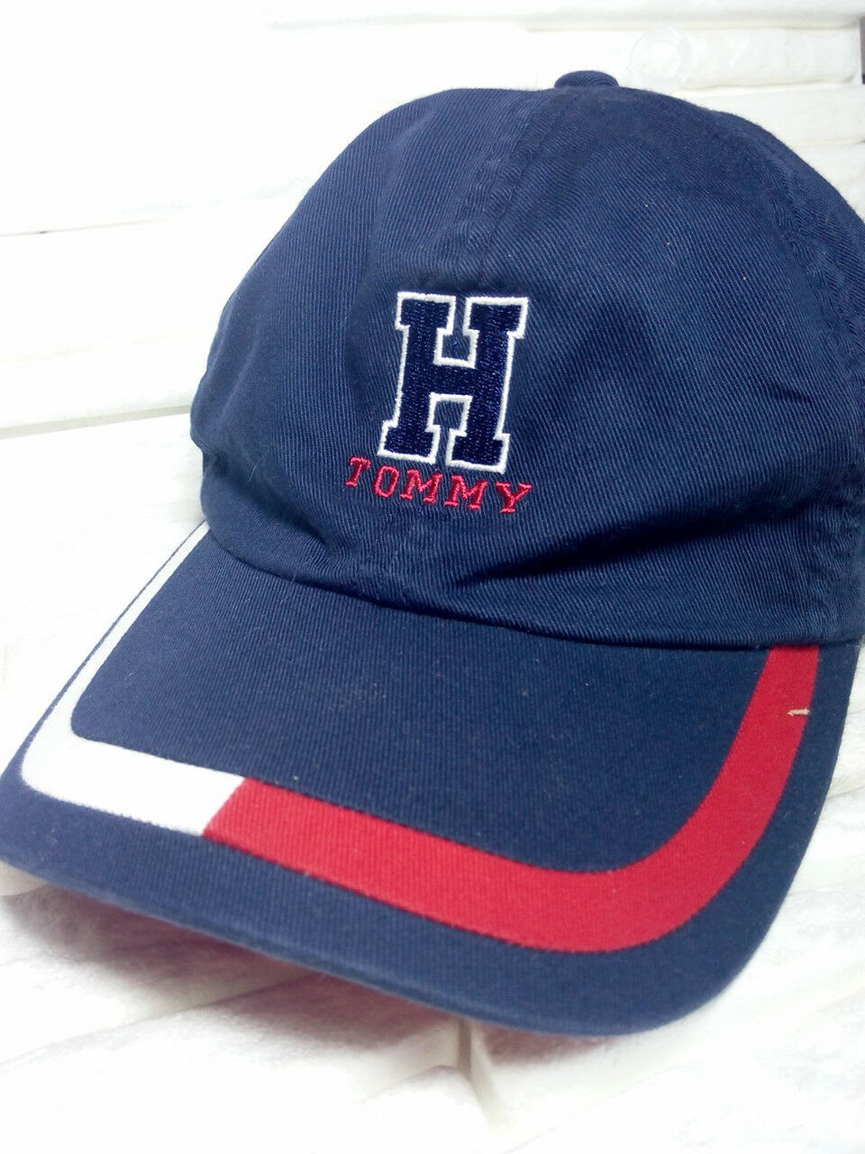Tommy Hilfiger  BLUE cap baseball hat for child 100% cotton RP £ 40 S/M size