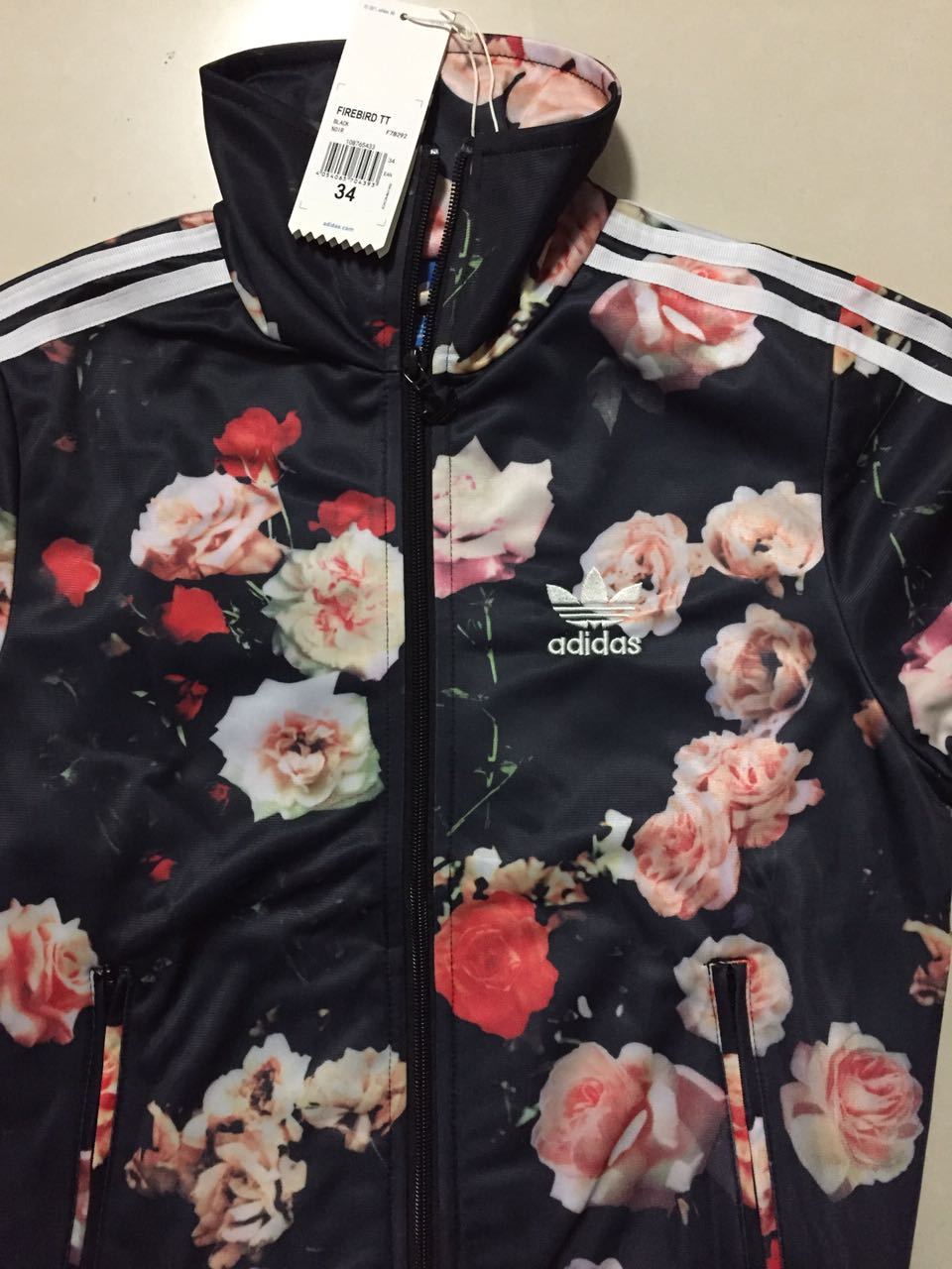 adidas firebird flower track top adidas firebird flower track top