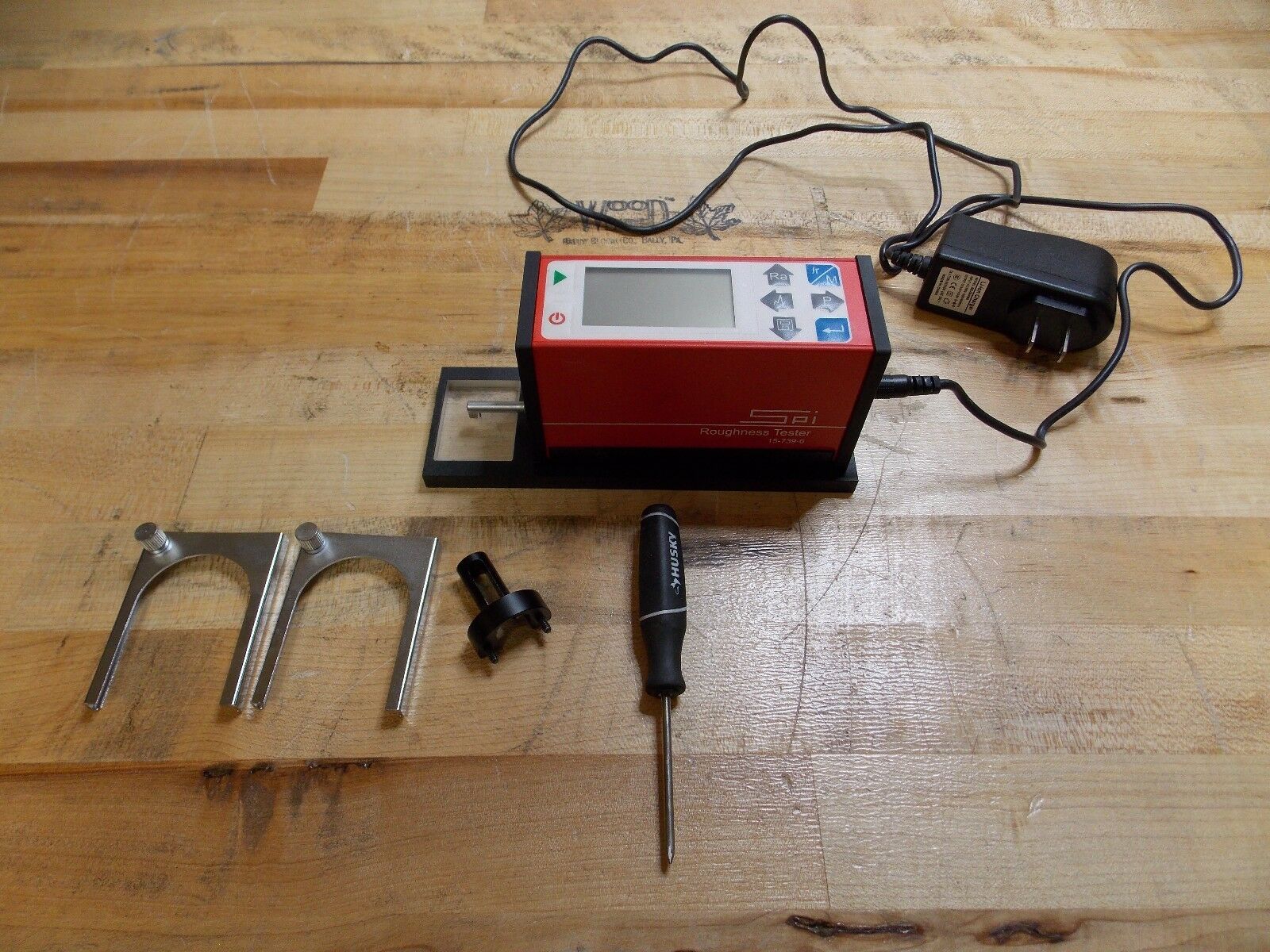 SPI Surface Roughness Gage 0.0002" Stylus Radius LCD Display 157396