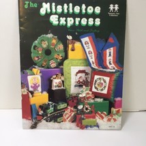 The Mistletoe Express Cross Stitch and Quilting Pattern Book Vanessa-Ann - $9.74