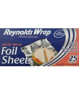 Reynold’s Wrap Aluminum Pre-cut Pop-up Foil Sheets 14”x10 ¼” 25 Ct/Bx - $3.46
